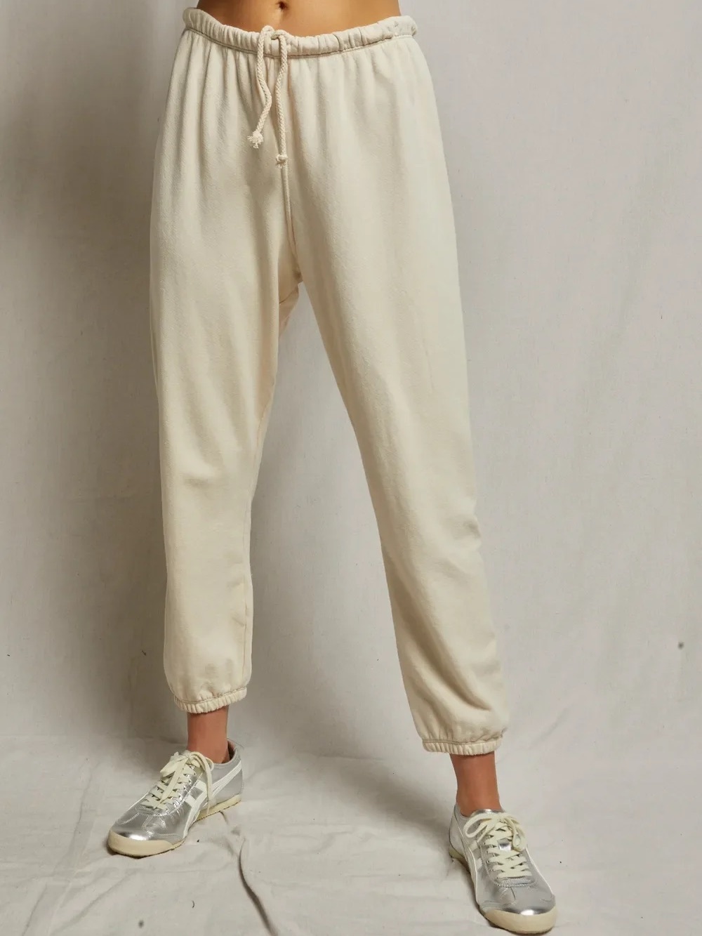 NWT Perfectwhitetee Johnny French Terry Jogger Sweatpants XS Sugar